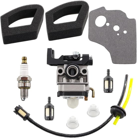 Geschikt voor Carburateurset voor Honda GX25 GX35 GX 25 35 HHT35 HHT35S FG110 Grasmaaiermotor 16100-Z0H-825 luchtfilter vervangen 17211-Z0H-000 van Honda