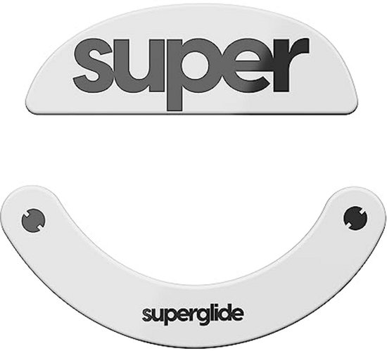 Getextureerde muispads voor gaming - Regelbare snelheid en gladde zool van extra sterk glas van Merkloos