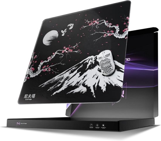 Glazen Gaming Muismat 50x50 - Ultranauwkeurig en Snel Speeloppervlak