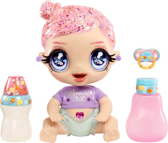 Glitter Babyz -pop serie 2 - Marina Finley (zeemeermin) van MGA Entertainment