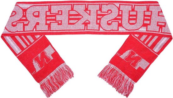 Glittersjaal Streep - Fan Sjaal - Sportevenement Bezoeken - Officiële Licentie - 15 x 15 cm - Teamkleur