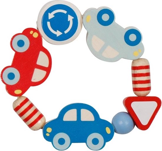 Goki Houten Grijpring Auto's van Goki