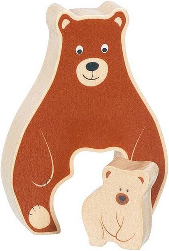 Goki Houten Puzzel Staand Beert, 2st. van Goki