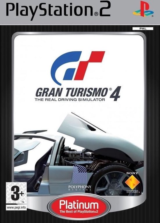 Gran Turismo 4-Platinum Duits (PlayStation 2) Gebruikt van Sony