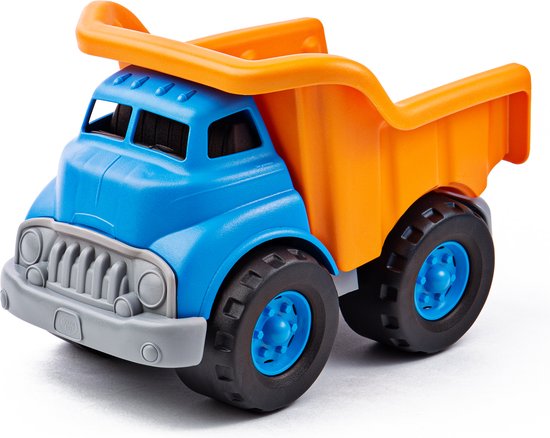 Green Toys Green Toys Green Toys Kiepvrachtwagen Blauw/Oranje van Green Toys