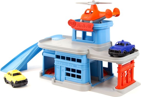 Green Toys - Parkeergarage Speelset van Green Toys
