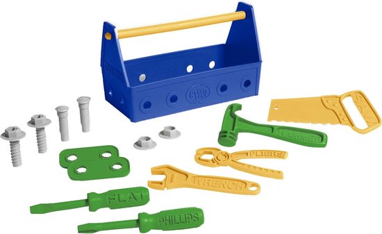 Green Toys Tool Set (Blue) van Green Toys
