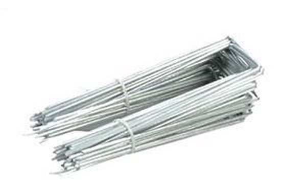 Gronddoek pen / Anti-Worteldoek Haken 20 x 5 x 20 cm ZINK / 50 STUKS ! / van Vinciwood