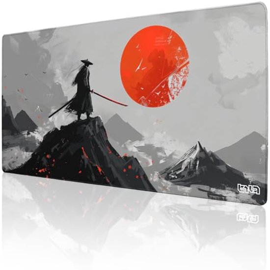 Grote Antislip Gaming Muismat XXL 100x50 cm | Waterdichte Bureau Onderlegger voor Gaming en Werk | Verbetert Precisie en Comfort van Merkloos
