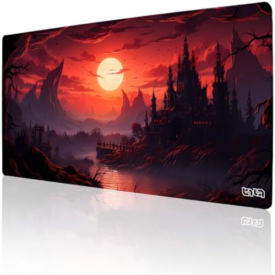 Grote Antislip Gaming Muismat XXL 100x50 cm - Waterdichte Bureau Onderlegger voor Optimale Precisie en Snelheid van Merkloos