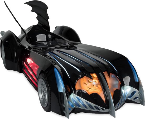Grote Batmobile Speelgoedauto met Licht en Geluid - Inclusief Batman en Robin Figuren van Merkloos