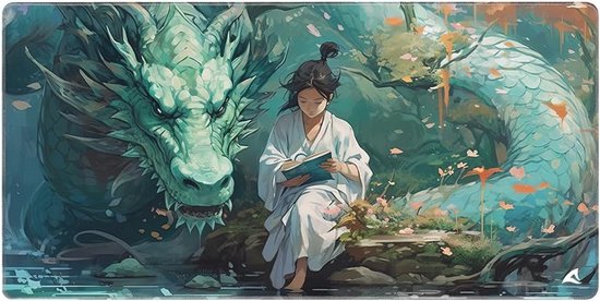 Grote Gaming Muismat 100x50 cm met Antislip Onderkant van Merkloos