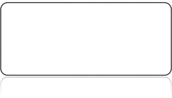 Grote gaming muismat 31.5" x 11.85" met antislip rubberen basis van Merkloos