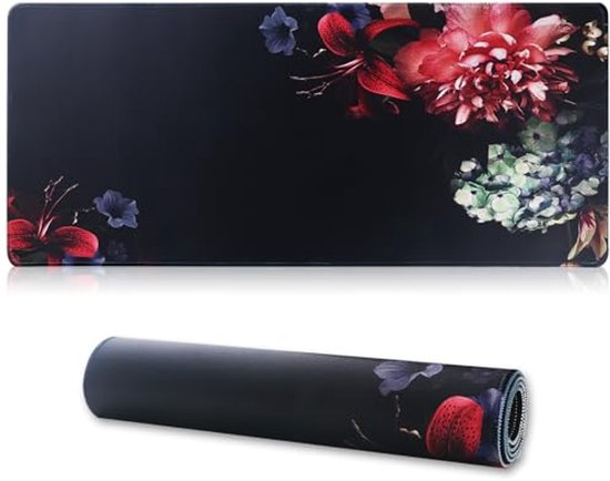 Grote Gaming-Muismat 80 x 30 cm - Antislip en Waterdicht met Genaaide Randen van Merkloos