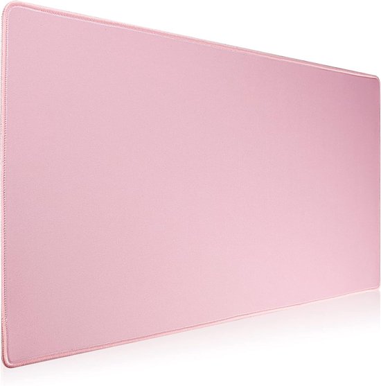 Grote gaming muismat met gestikte randen en antislip basis - 70 x 30 cm van Merkloos