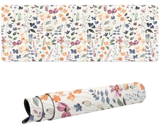 Grote Gaming Muismat XL 80 x 30 cm - Waterdichte en Antislip Muismat voor Kantoor en Thuis van Merkloos