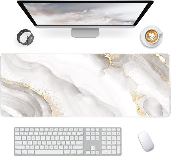 Grote Gaming Muismat XXL - 800 x 300 mm - Antislip Bureauonderlegger - Stijlvolle Desktopmat voor PC en Laptop van Merkloos