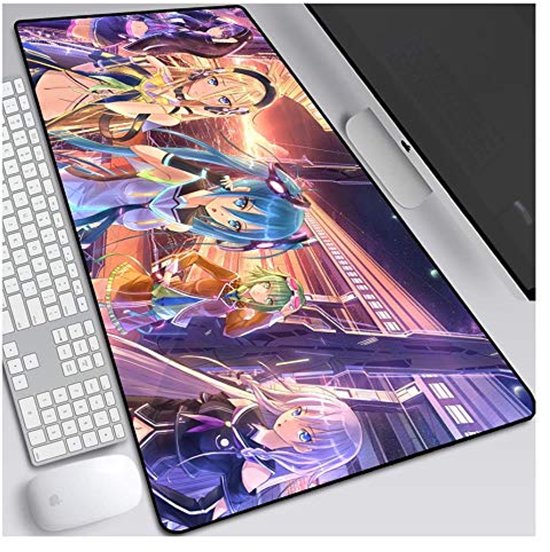 Grote Gaming Muismat XXL | 900 x 400 mm | Rubberen Ondergrond | Ideaal voor Precisie en Snelheid van Merkloos