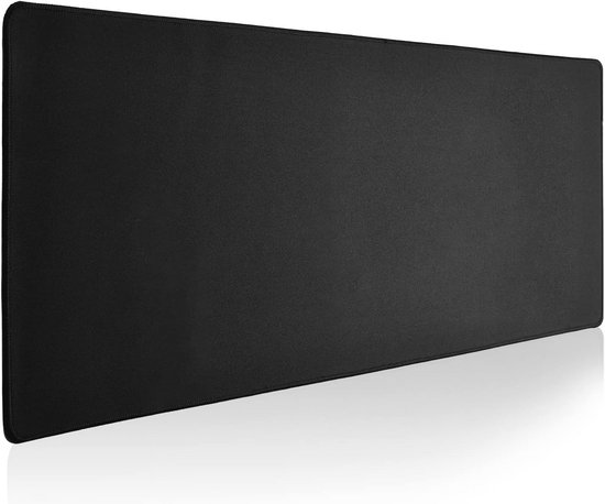 Grote gamingmuismat met antislip rubberen basis en gestikte randen