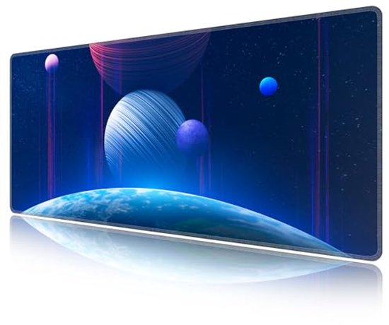 Grote gamingmuismat XXL - 90 x 40 cm - ideaal voor kantoor en gaming van Merkloos