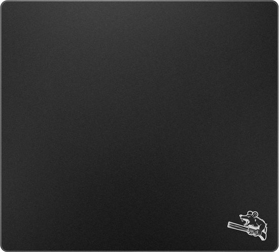 Grote Glazen Gaming Muispad 320x360 mm voor Precisie en Snelheid van Merkloos