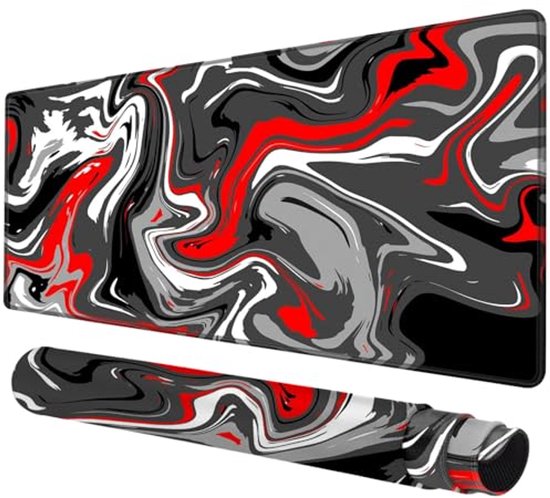 Grote Muismat voor Desk Space - Antislip Gamingmuismat met Gestikte Randen van Merkloos