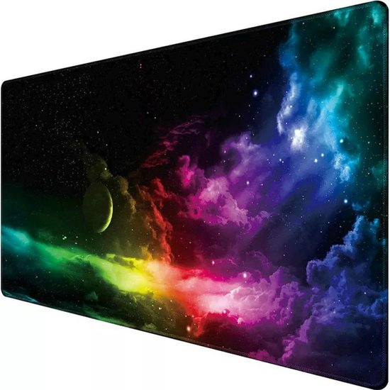 Grote Muismat XXL voor Gaming 900 x 400 mm - Antislip Bureauonderlegger met Cosmetisch Motief van Merkloos