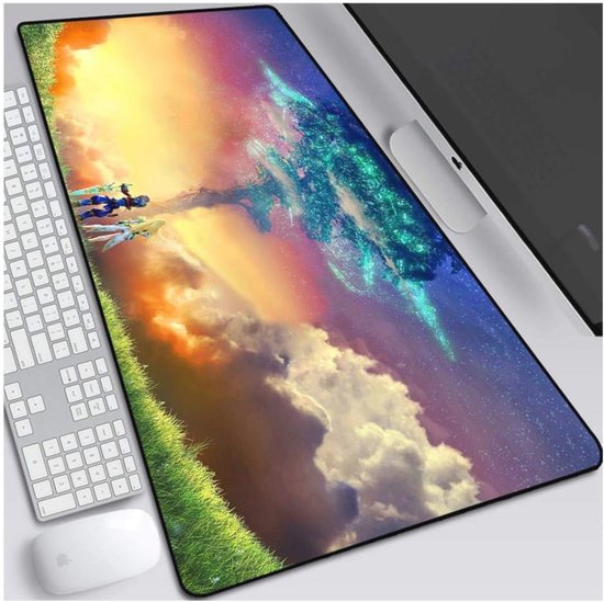 Grote XXL Gaming Muismat 900x400mm - Professionele Muismat voor Notebook en PC van Merkloos