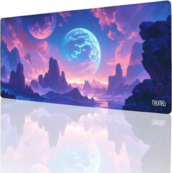 Grote XXL Gaming Muismat 90x40 cm | Antislip en Waterdicht | Perfect voor Hoge Precisie en Snelheid van Vinster
