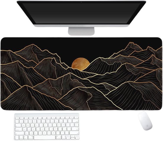 Grote XXL Gaming Muismat - Antislip Waterdicht - 800 x 300 mm voor PC en Laptop van Merkloos