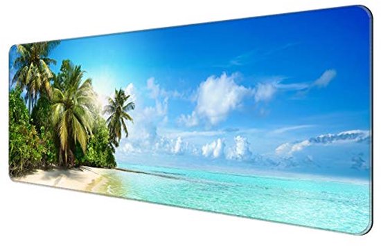 Grote XXL Gaming Muismat met Gestikte Randen - Bureaumat voor Gaming, Kantoor en Thuis van Umi.