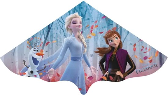 Günther Flugspiele Eenlijns Vlieger Disney Frozen Elsa Spanwijdte 1150 mm Geschikt voor windsterkte 3 - 5 bft van Günther
