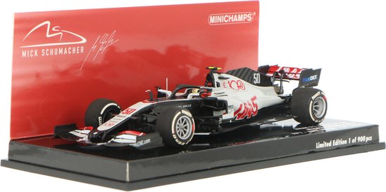 Haas F1 Team VF-20 #50 FP1 Abu Dhabi GP 2020 - 1:43 - Minichamps van Minichamps