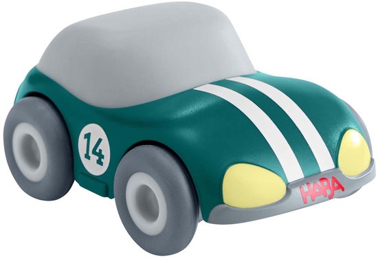 Haba Kullerbu Houten Knikkerbaan - Groene Racewagen van Merkloos
