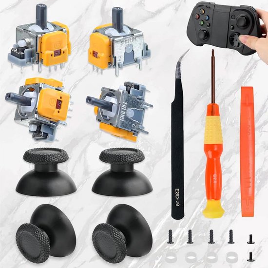 Hall Effect Joystick Vervanging voor PS5 Controller voor Nauwkeurige Controle