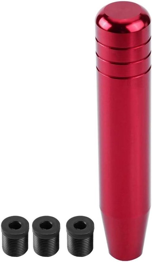 Handmatige Versnellingspookknop - Schakelhendel Auto - Auto Interieur Upgraden - Ergonomisch Ontwerp - 18cm Lengte - Rood