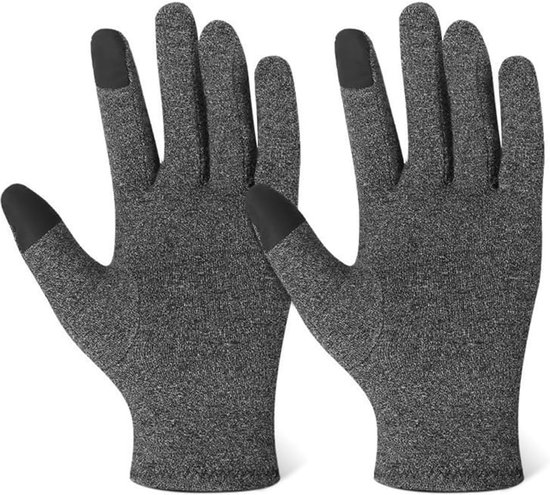 Handschoenen, compressiehandschoenen voor dames en heren, reumatoïde artrose, antislip, ademend, handschoenen voor autorijden, fietsen, fitnessstudio, training, outdoor