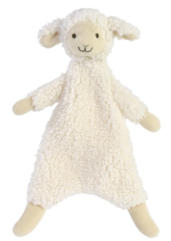 Happy Horse Lam Leo Knuffeldoekje - Wit - Baby cadeau van Happy Horse