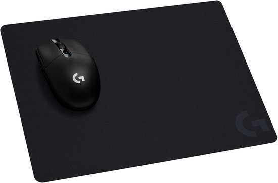 Harde Gaming Muismat - Precisie Onderlegger - Gaming Prestaties - Lage Oppervlakte Frictie - 340 x 280 mm - Zwart