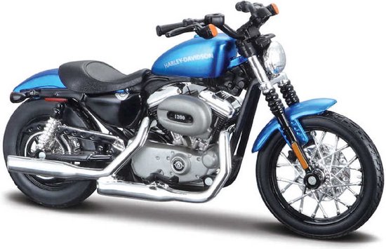 Harley Davidson XL1200N NightSter Blauw van Harley-Davidson