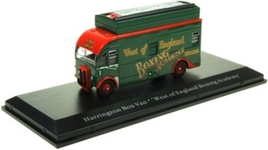 Harrington Box Van (Groen) 1/76 Atlas - Modelauto - Schaalmodel - Miniatuurauto van Atlas
