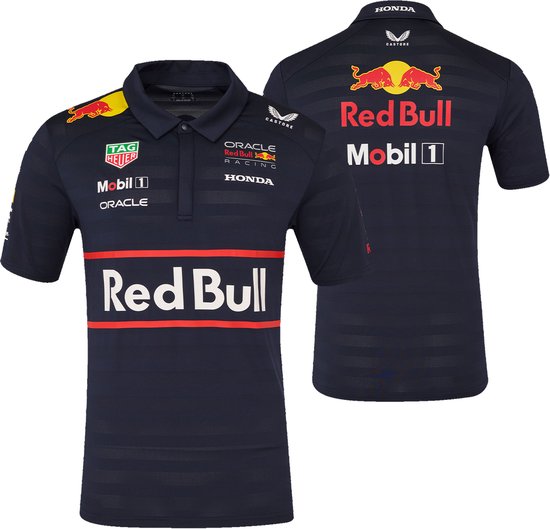 Heren - Team Polo 2025 L - Max Verstappen - Red Bull Teamline van PUMA.