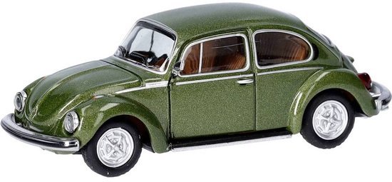 Herpa 430982-002 H0 Auto Volkswagen Kever 1303, moos metallic van Herpa