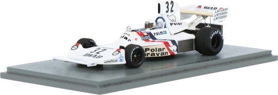 Hesketh 308 Spark Modelauto 1:43 1975 Torsten Palm Hesketh-Ford S2467 Swedish GP Schaalmodel van Spark