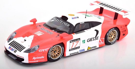 Het 1:18 gegoten model van de Porsche 911 3.2L GT1 Evo Team #17 van het FIA GT-kampioenschap van 1997. De rijders waren E. Collard en M. Baldi. De fabrikant van het schaalmodel is Werk83. Dit model is alleen online verkrijgbaar van Werk83