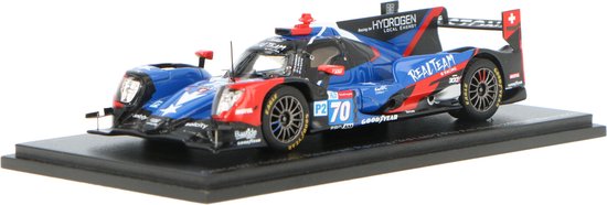 Het 1:43 Diecast model van de Oreca 07 Gibson GK428 4.2L V8 Team Realtime Racing #70 van de 24H LeMans van 2021. De coureurs waren L. Duval E. Garcia en N. Nato . De fabrikant van het schaalmodel is Spark.Dit model is alleen online van Spark