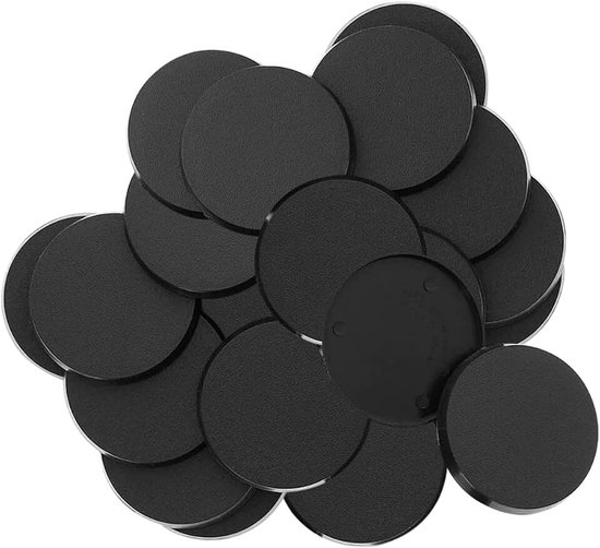 Hobby Bases 40mm - 30 stuks Model Miniaturen Schilderen Plastic Figuren Tafelspellen Bases
