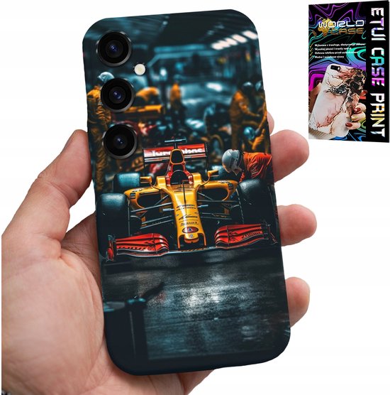 Hoesje voor Samsung Galaxy A54 5G - Formule 1 raceauto's, diverse designs. van Merkloos