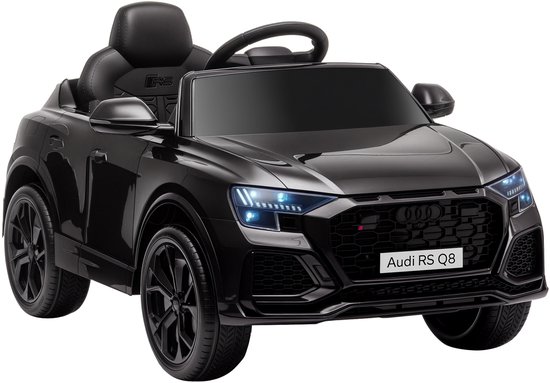 HOMCOM-Rijdauto-PP-101x62x51cm-Zwart van HOMCOM