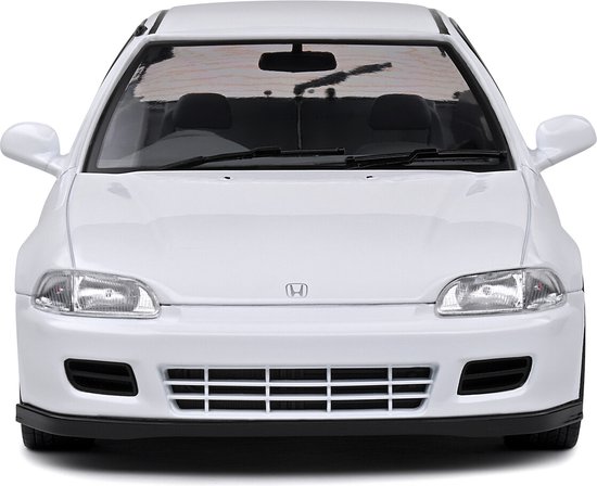 Honda Civic EG6 modelauto 1:18 wit Solido van Merkloos